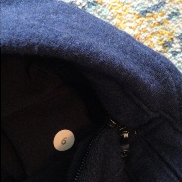 Lululemon Take Ten 7/8 Pant Joggers Crop Blue - Picture 10 of 10